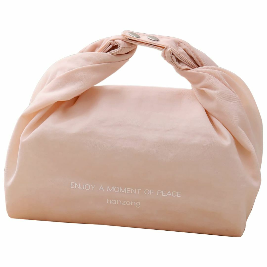 【色: ピンク】TIANZONGランチバッグ お弁当バッグ 保冷バッグ お弁当袋