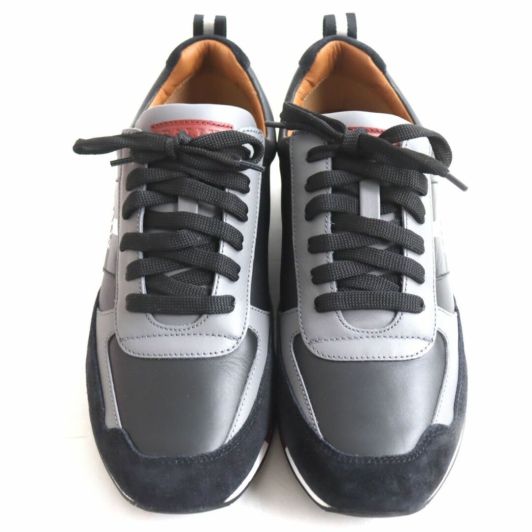 BALLY バリー レザースニーカー レディース グレー×黒 www.withmandy.com