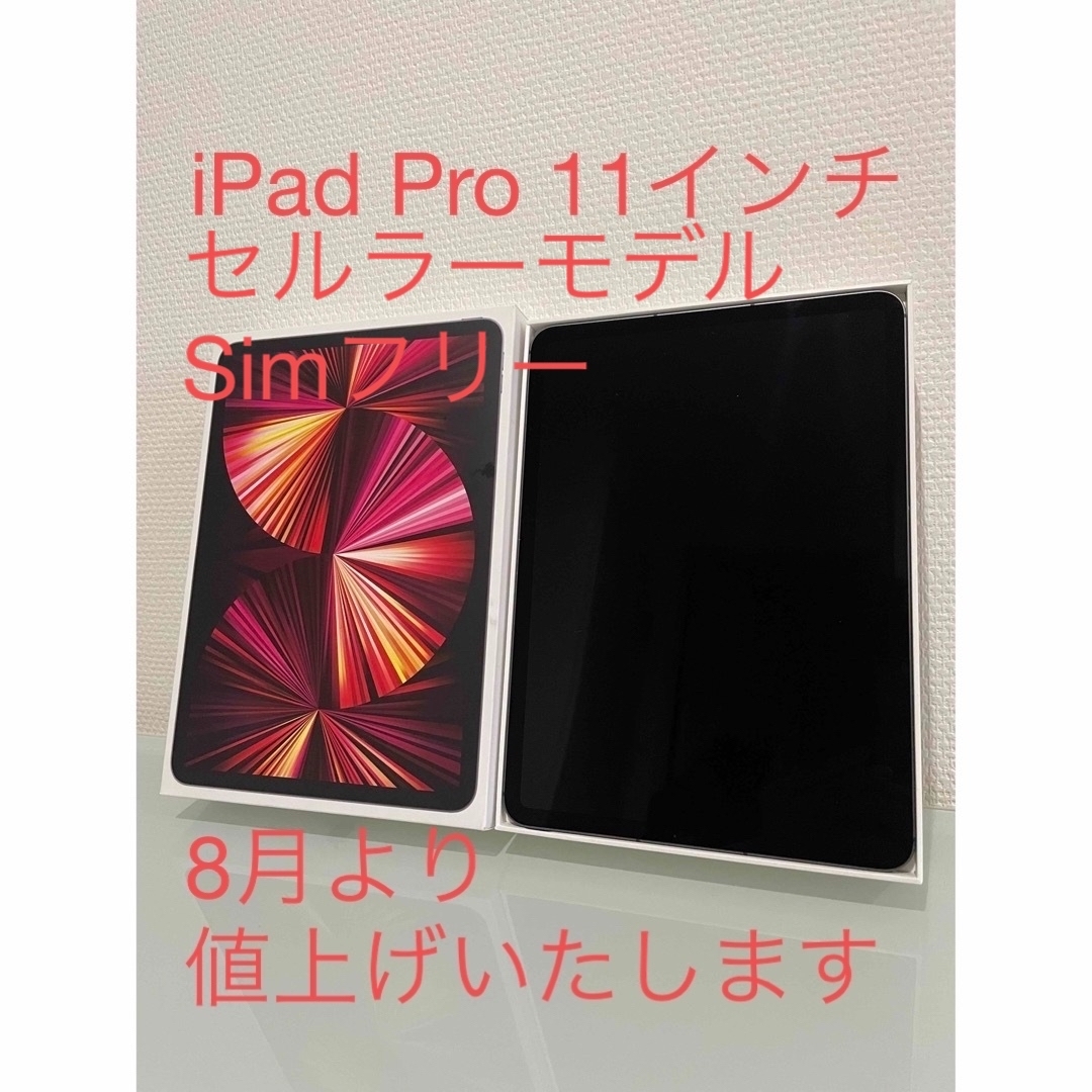 ［週末限定価格］iPad Pro 11inch 512GB SIMフリー
