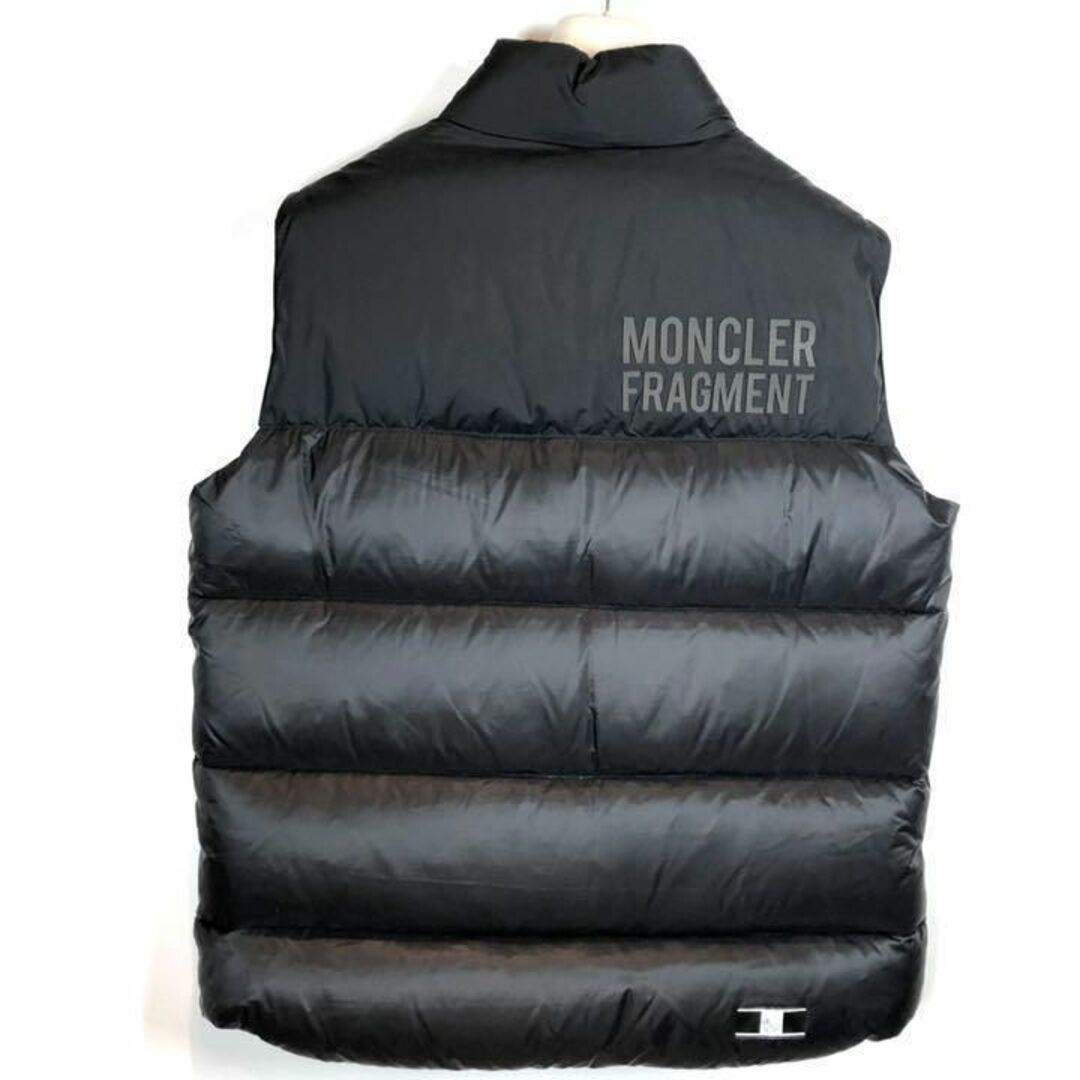 MONCLER - モンクレール ダウンベスト フラグメント コラボ ブラック ...