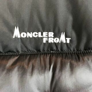 MONCLER - モンクレール ダウンベスト フラグメント コラボ ブラック ...