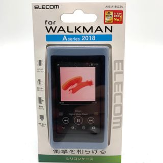 エレコム(ELECOM)のELECOM WALKMAN A50用シリコンケース AVS-A18SCBU(モバイルケース/カバー)