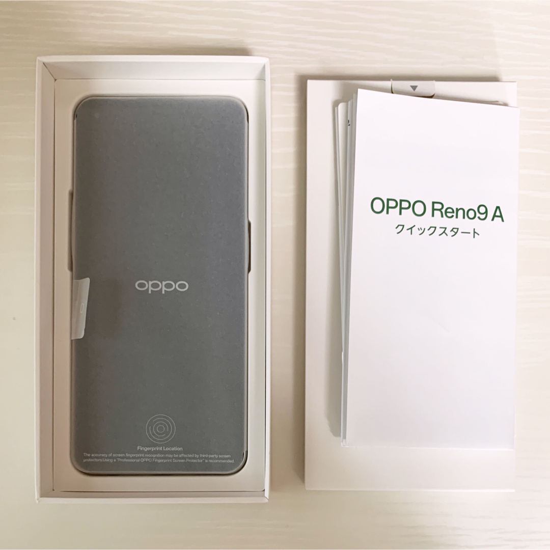 新品未開封 OPPO Reno9A ムーンホワイト SIMフリー 即日発送 - 通販