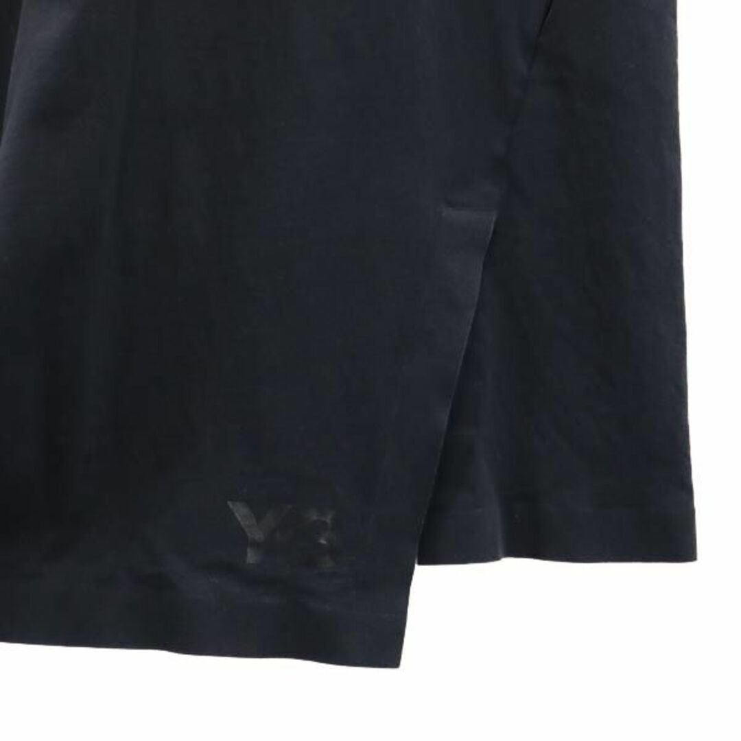 アディダス ヨウジヤマモト 半袖 Tシャツ バック プリント ワンピース S 黒系 Y-3 adidas YOHJI YAMAMOTO レディース   【230706】 4