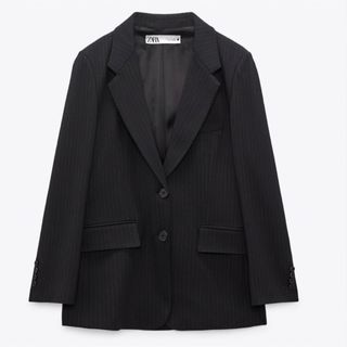 ザラ(ZARA)の【新品未使用】ZARA  ストライプ柄　スーツ　セットアップ(スーツ)