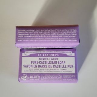 ドクターブロナー(Dr.Bronner)のDr.ブロナー　マジックソープバー2個(ボディソープ/石鹸)