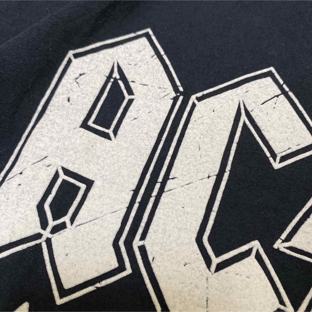 acdc Tシャツ　デカロゴ　激レア　バンド　　ロック　黒　オシャレ 6