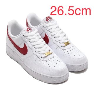 ナイキ(NIKE)のNike Air Force 1 Low White Team Red(スニーカー)