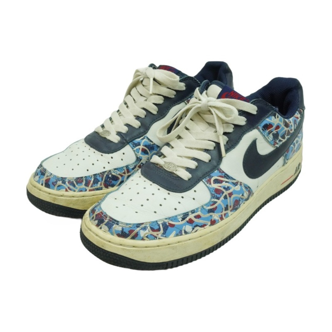 NIKE ナイキ スニーカー 307334 141 ミスキーン Air Force 1 Low "Miskeen" ブルー サイズ27.5cm 美品  51733