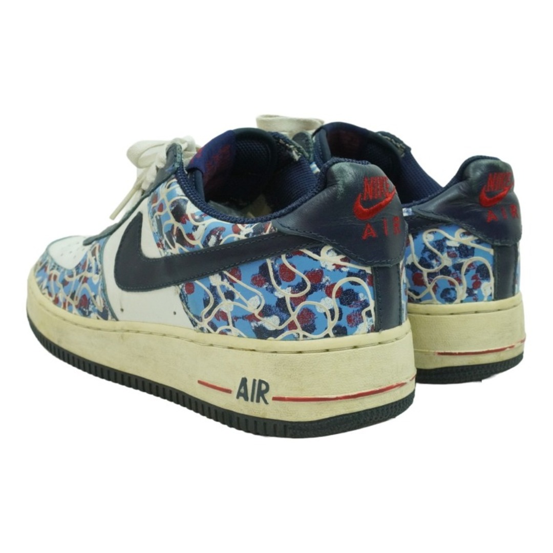 NIKE(ナイキ)のNIKE ナイキ スニーカー 307334 141 ミスキーン Air Force 1 Low "Miskeen" ブルー サイズ27.5cm 美品 中古 51733 レディースの靴/シューズ(ブーツ)の商品写真