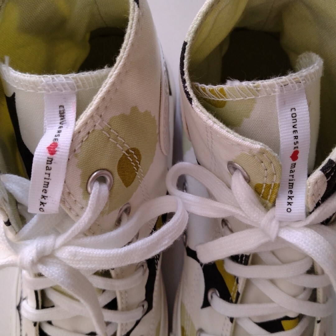marimekko(マリメッコ)のコンバース×marimekko スニーカー、シューズバッグ レディースの靴/シューズ(スニーカー)の商品写真