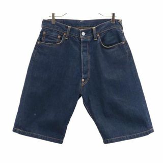 エビス(EVISU)のエヴィス デニムショートパンツ w33 EVISU ボタンフライ メンズ 【中古】  【230706】(ワークパンツ/カーゴパンツ)