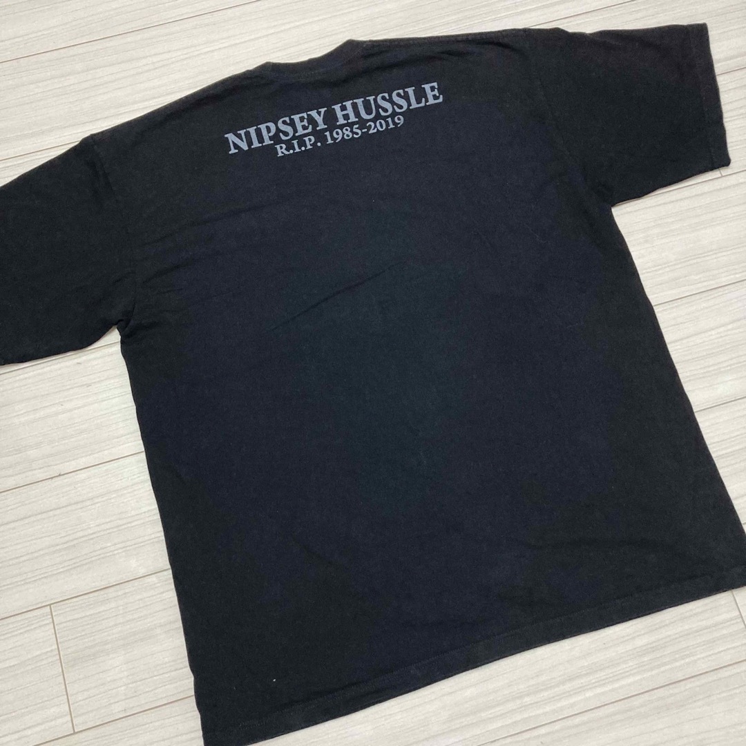 NIPSEY HUSSLE ニプシーハッスル□ビッグサイズ Tシャツ 3XL 黒の通販 ...