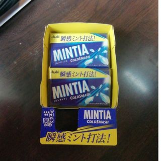 アサヒ(アサヒ)の（値下げ）ミンティア  MINTIA 残り５個   大サービス(菓子/デザート)