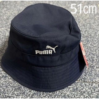 プーマ(PUMA)の新品 未使用  バケットハット 帽子 51㎝ プーマ キッズ(帽子)