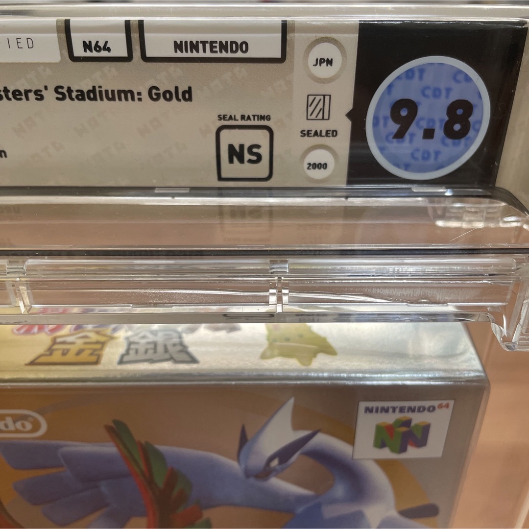 保存版】 未開封 WATA9.8 ニンテンドー64 ゲーム鑑定❗️ ポケモン