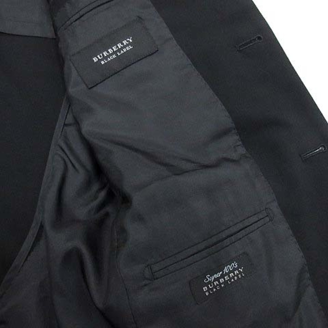 BURBERRY BLACK LABEL(バーバリーブラックレーベル)のバーバリーブラックレーベル Super100s テーラード ジャケット ウール メンズのジャケット/アウター(テーラードジャケット)の商品写真