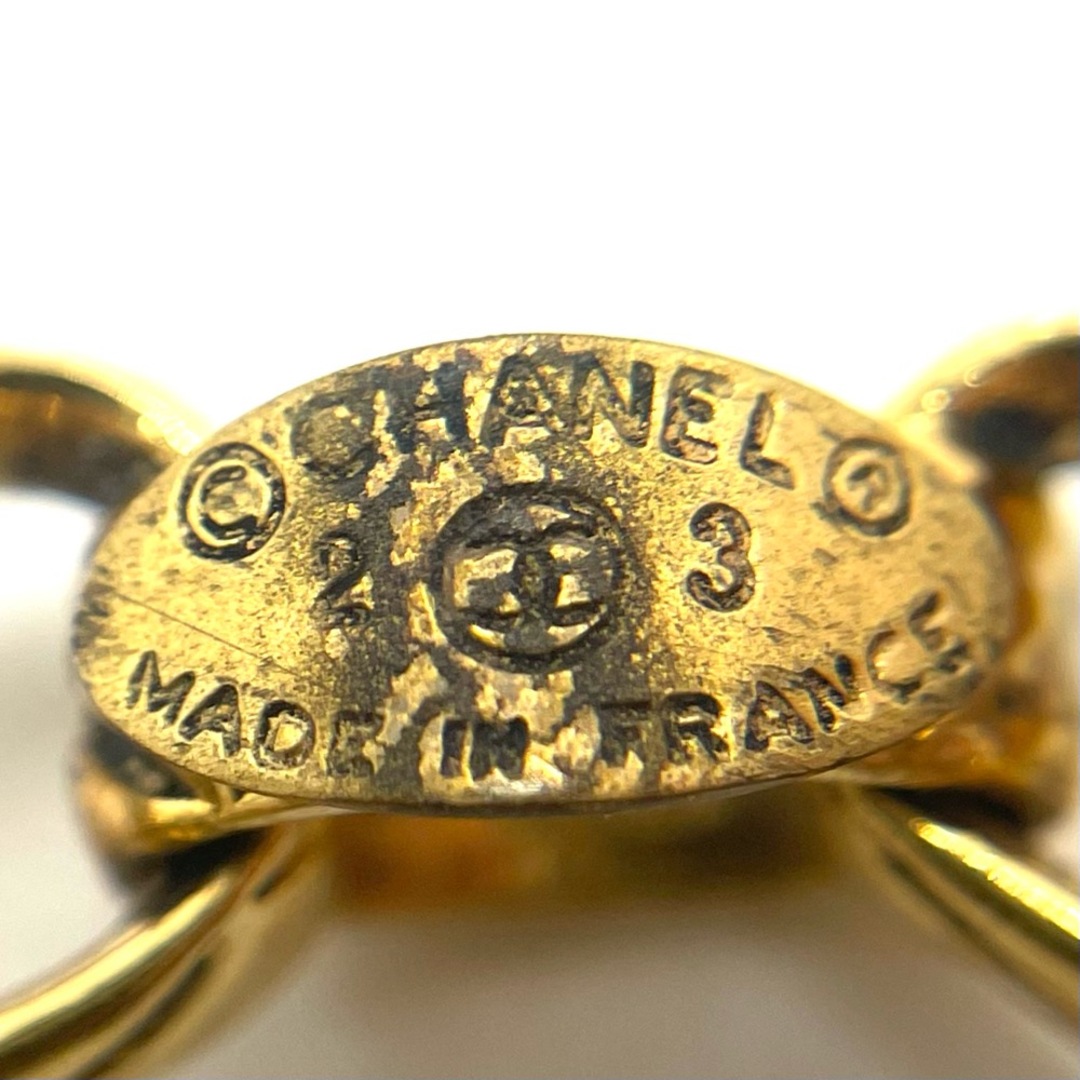 CHANEL シャネル バングル ブレスレット アクセサリー マトラッセ 1988年 ヴィンテージ ゴールド GP レディース 約29.6g 定番【品】