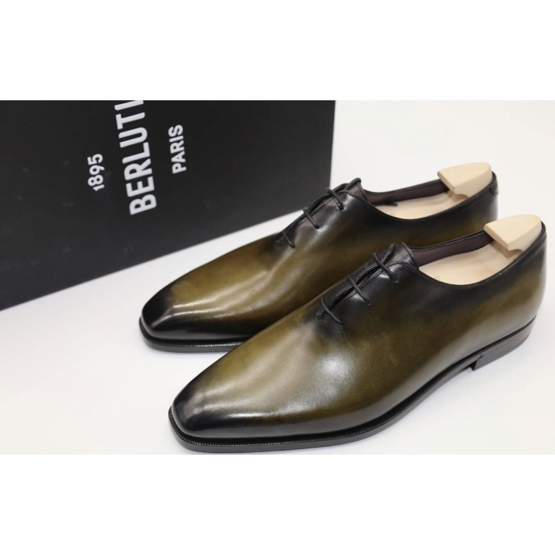 希少色 定価32,1万 Berluti ベルルッティ アレッサンドロ 8サイズ