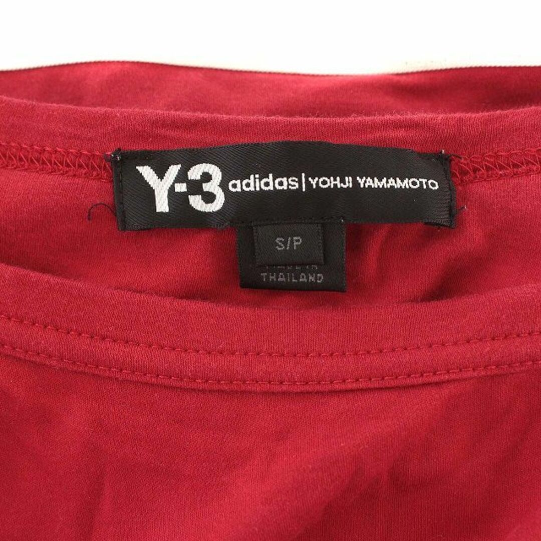 Y-3 - Y-3 ヨウジヤマモト adidas ワンピース 半袖 ロング 変形 S 赤の