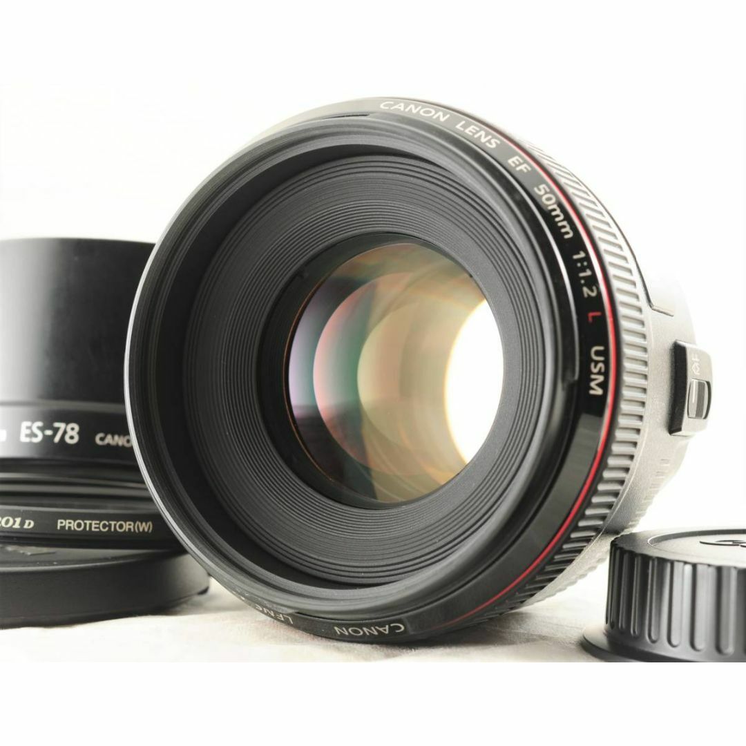 Canon - Canon EF 50mm f/1.2 L USMの通販 by えみにゃん's shop｜キヤノンならラクマ