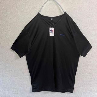 ケイパ(Kaepa)の新品Kaepa Tシャツ　吸汗速乾　Lサイズ　黒色　ロゴ(Tシャツ/カットソー(半袖/袖なし))