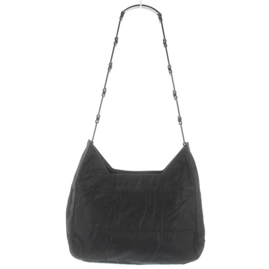 PRADA(プラダ)のプラダ PRADA ナイロンプラスチックチェーン ショルダーバッグ 黒 レディースのバッグ(ショルダーバッグ)の商品写真