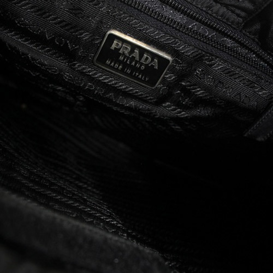 PRADA(プラダ)のプラダ PRADA ナイロンプラスチックチェーン ショルダーバッグ 黒 レディースのバッグ(ショルダーバッグ)の商品写真