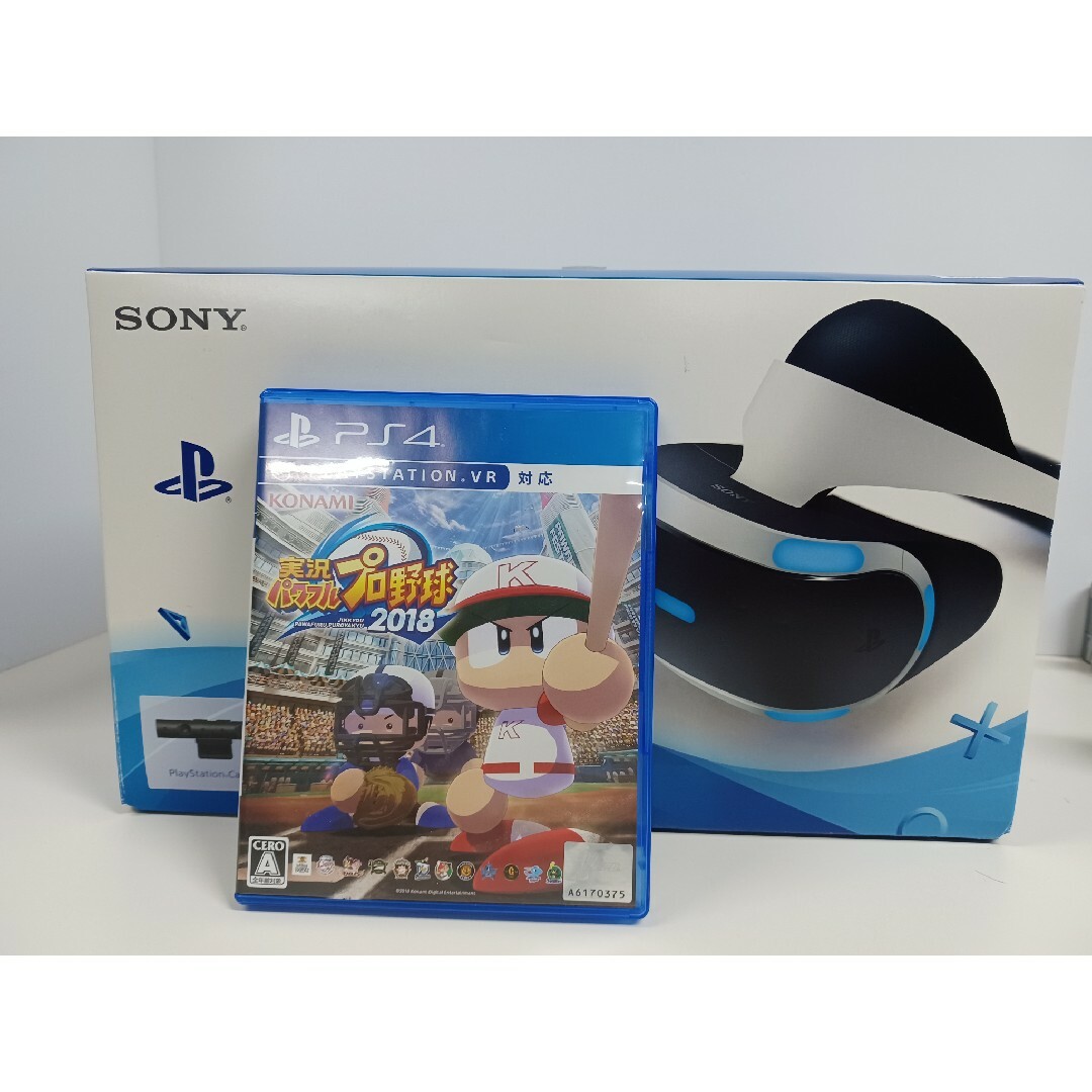 【動作確認済】PlayStation VR カメラ同梱版ソフト3本すぐ遊べる！