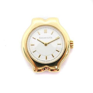 ティファニー(Tiffany & Co.)のティファニー ティソロ 腕時計 ヘッド クォーツ アナログ 8 イエローゴールド(腕時計(アナログ))