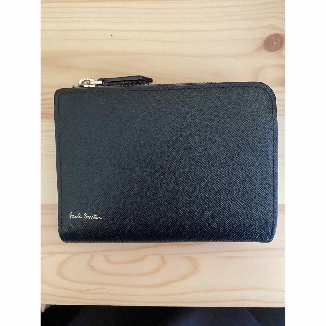 ⬛️セール新品 未使用 Paul Smith 二つ折り財布 ブラックPSP363-