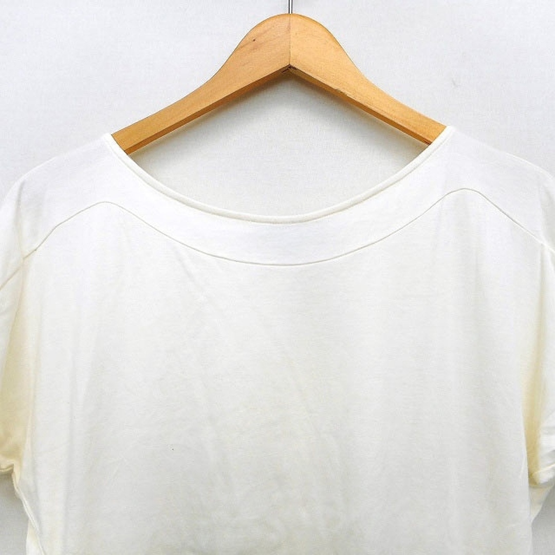 UNTITLED(アンタイトル)のアンタイトル UNTITLED カットソー Tシャツ チュニック 切替シフォン レディースのトップス(カットソー(半袖/袖なし))の商品写真