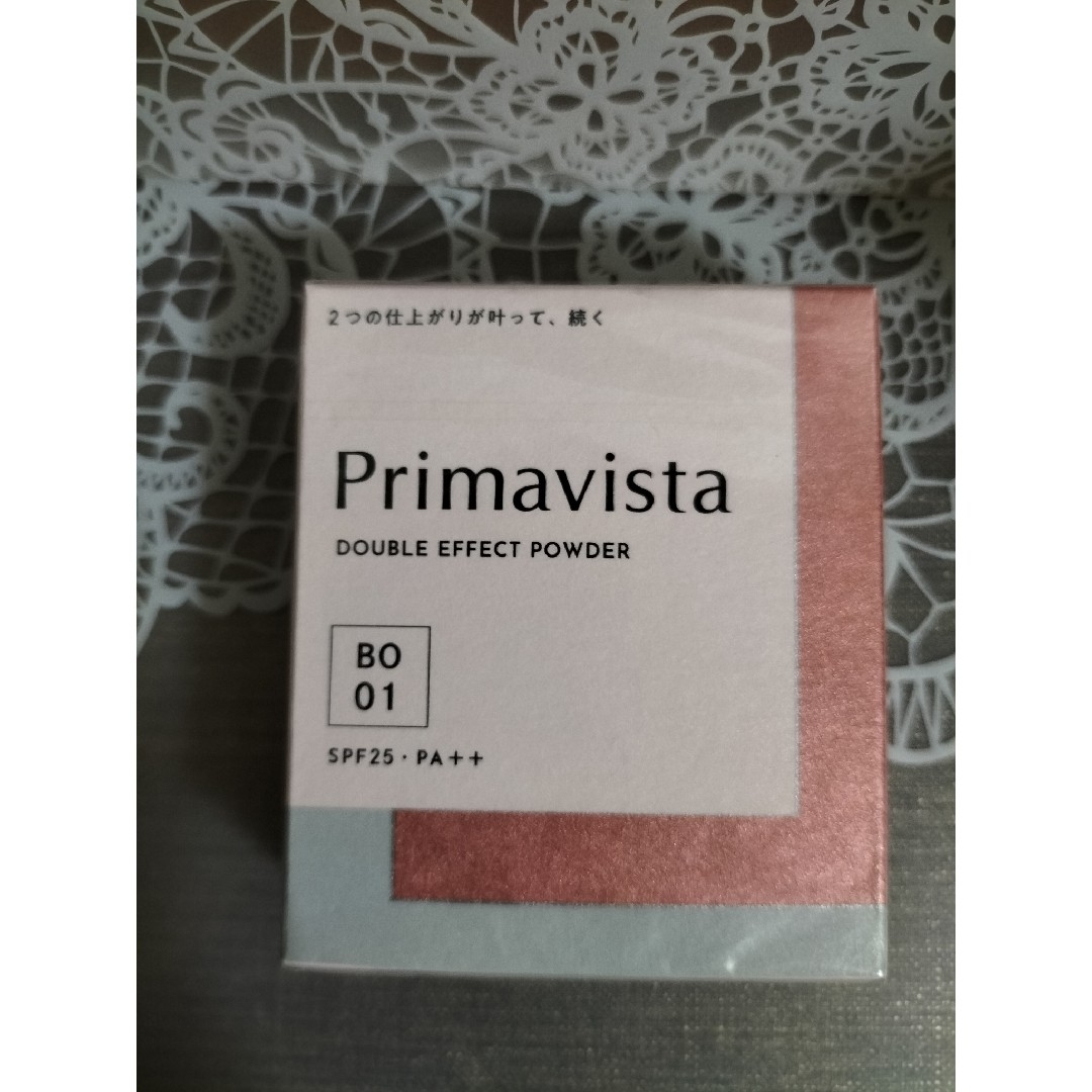 Primavista(プリマヴィスタ)のプリマヴィスタダブルエフェクトパウダー　ベージュオークル01 コスメ/美容のベースメイク/化粧品(ファンデーション)の商品写真