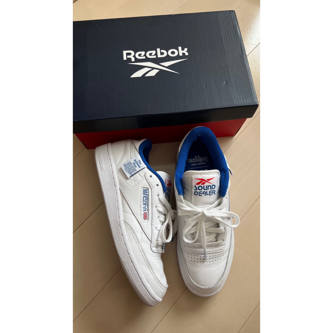 Reebok(リーボック)の状態◎ 箱付きReebok x Balansa バランサ クラブシー レディースの靴/シューズ(スニーカー)の商品写真