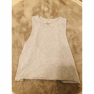 アバクロンビーアンドフィッチ(Abercrombie&Fitch)のAbercrombie & Fitch grey Top(Tシャツ(半袖/袖なし))