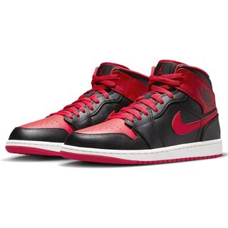 エアジョーダン1ミッド　ブレッドトゥ　AIR JORDAN 1 MID bred(スニーカー)