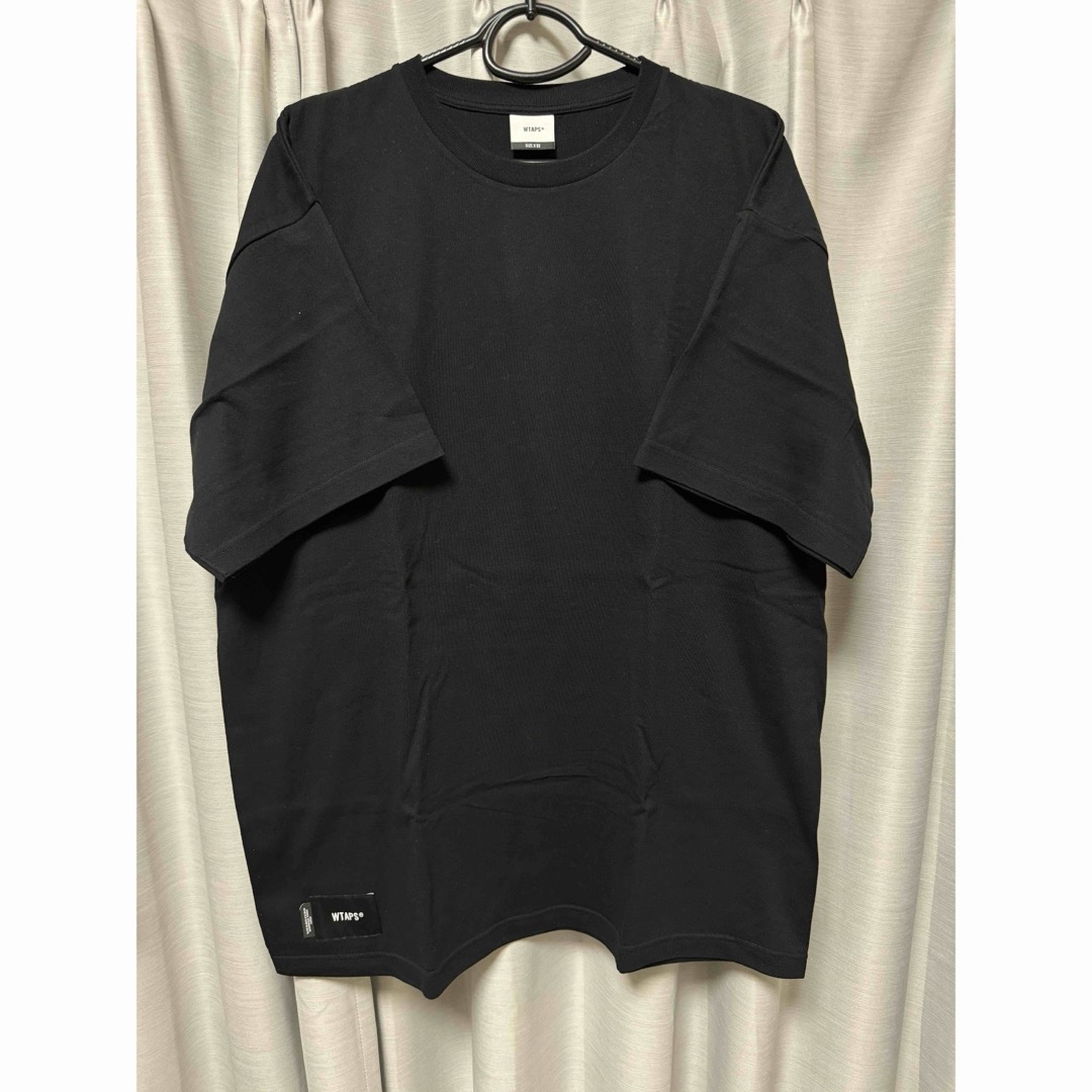 W)taps - WTAPS LABEL / SS / COTTON BLACK Lサイズの通販 by