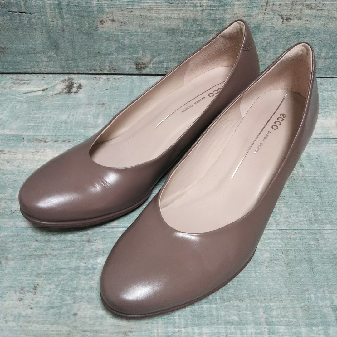 ECCO - 超美品 ECCO レザー パンプスの通販 by SHO'S.SHOES'''''s shop