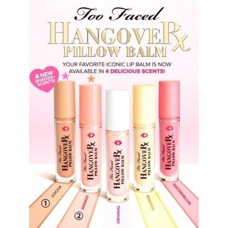 トゥフェイス(Too Faced)の【新品】トゥ―フェイスドToo Facedピローバ―ム①ココア②マンゴー紙袋付(リップグロス)