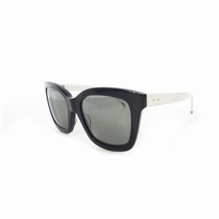 最高の - THOM BROWNE TB-713 サングラス グレー ホワイト トム