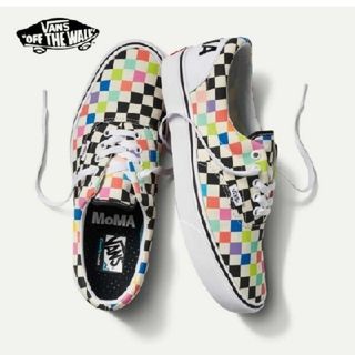 28cm 【vans】US企画　スリッポン　パッチワーク×花×チェッカー