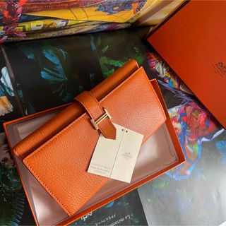 エルメス(Hermes)の【正規品】HERMES 極美品✨エルメス デュプリ 三つ折 長財布(財布)