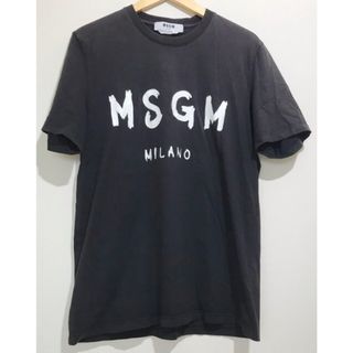 エムエスジイエム(MSGM)のMSGM （エムエスジーエム）2840MM97 　ロゴプリント　Tシャツ【中古】【007】(Tシャツ/カットソー(半袖/袖なし))