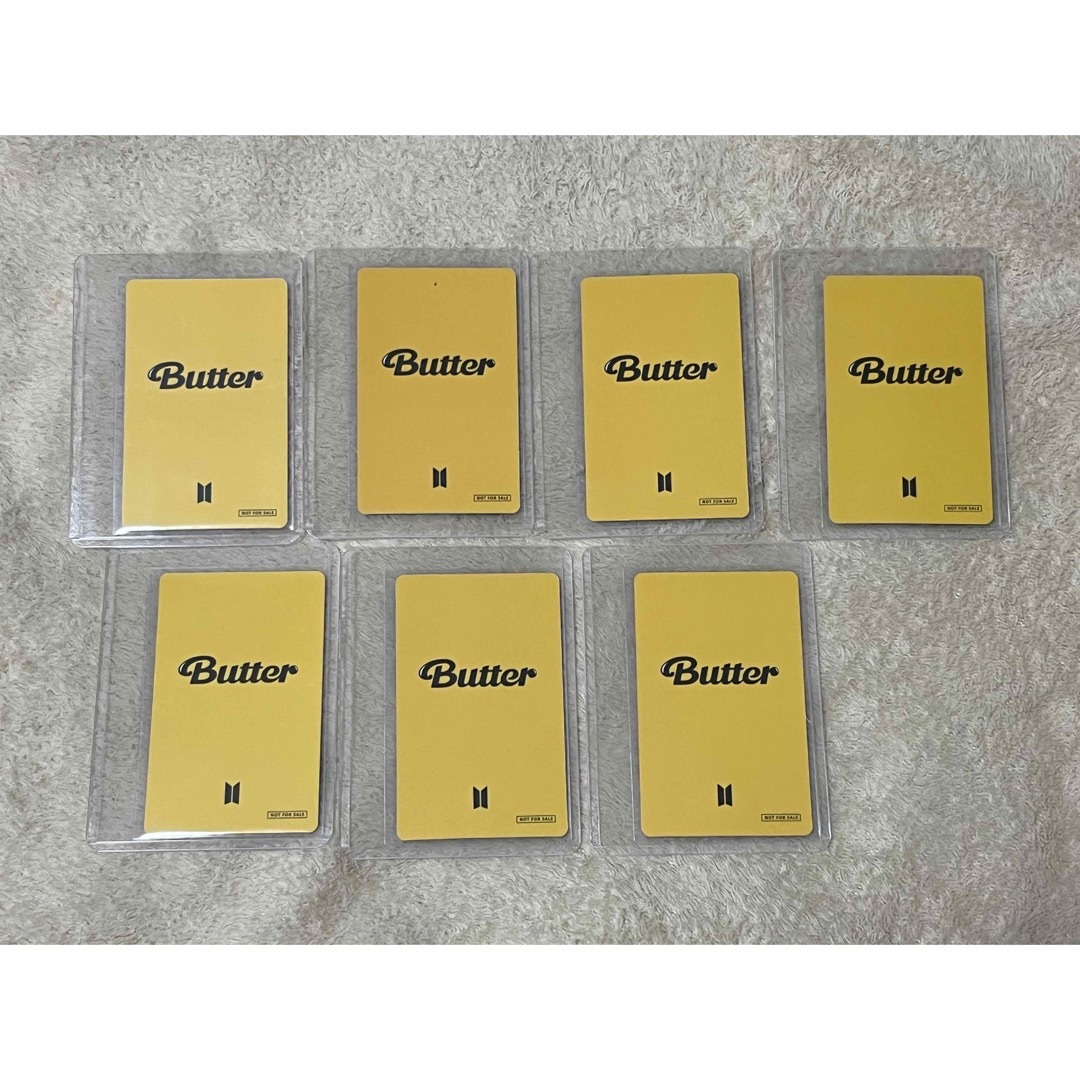 防弾BTS Butter FC特典 フォトカード トレカ all 7枚セット