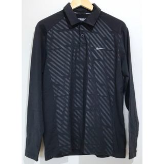 ナイキ(NIKE)のNIKE GOLF(ナイキゴルフ)　 DRI-FIT　長袖　ポロシャツ【中古】【007】(ポロシャツ)