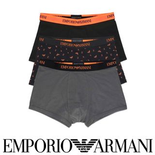 エンポリオアルマーニ(Emporio Armani)の⭐︎新品　ARMANI エンポリオ アルマーニ  ボクサーパンツ　３枚セット　S(ボクサーパンツ)