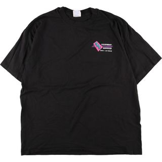 ヘインズ(Hanes)の古着 90年代 ヘインズ Hanes BEEFY-T 青タグ バックプリント プリントTシャツ USA製 メンズXXL ヴィンテージ /eaa340868(Tシャツ/カットソー(半袖/袖なし))