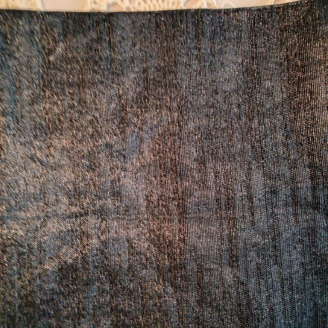 浴衣帯　半幅帯　桔梗　ラメ糸 レディースの水着/浴衣(浴衣帯)の商品写真