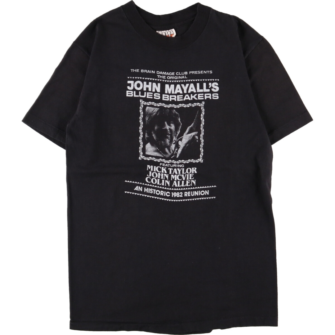 80年代 ヘインズ Hanes JOHN MAYALL ジョンメイオール バンドTシャツ バンT USA製 メンズS ヴィンテージ /eaa350686