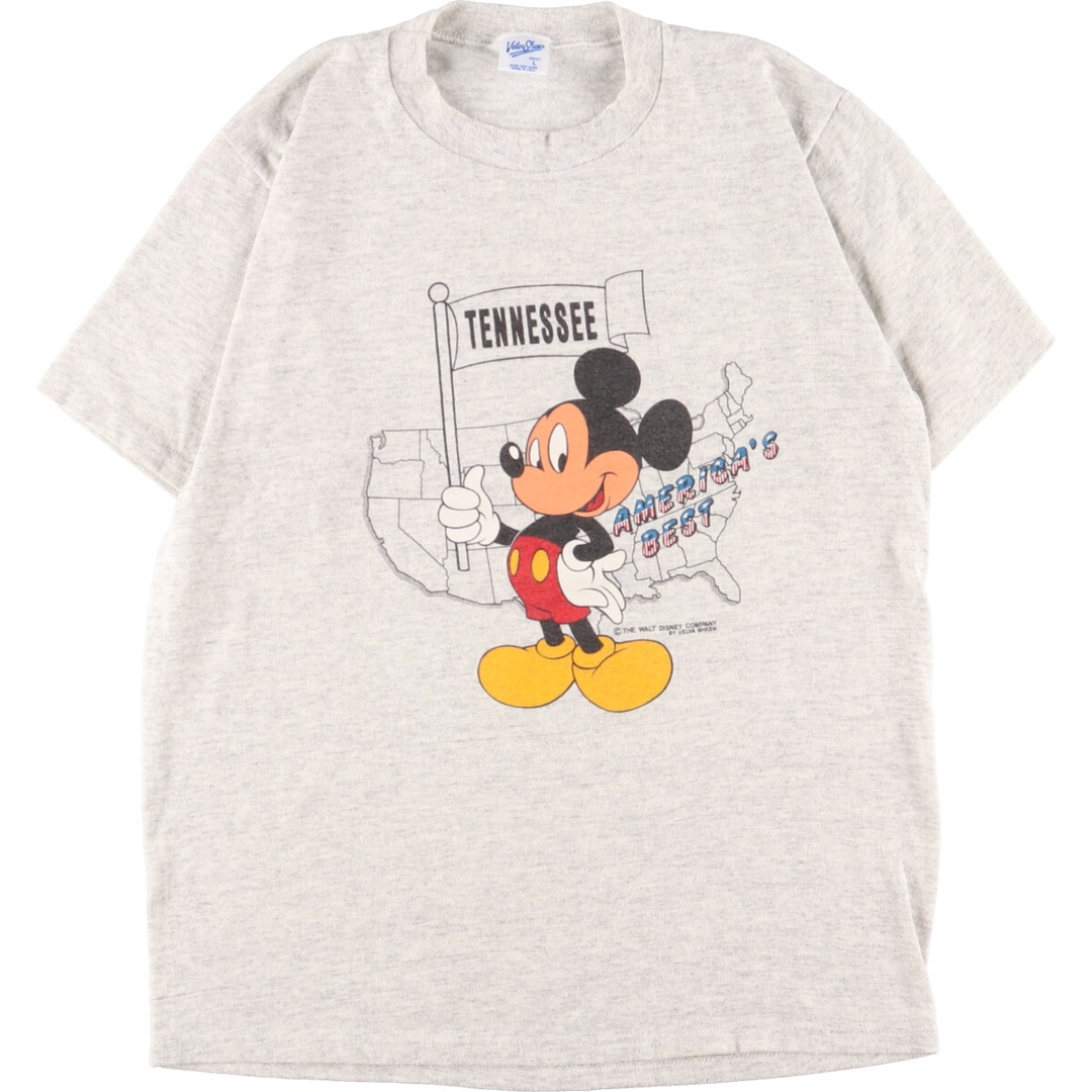 195cm商品名90年代 ベルバシーン Velva Sheen MICKEY MOUSE ミッキーマウス キャラクタープリントTシャツ USA製 メンズM ヴィンテージ /eaa349745